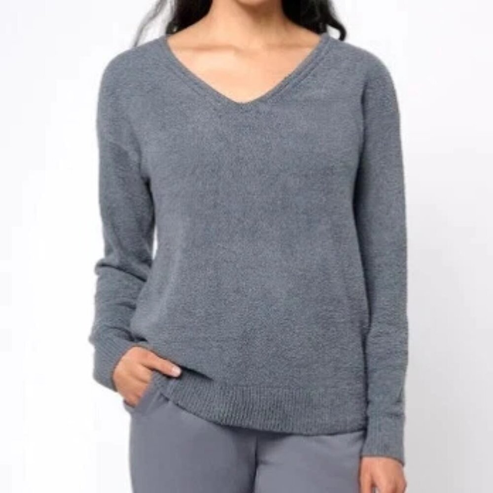Barefoot Dreams Cozy Chic Lite Pullover ~ Shadow Blue 2X